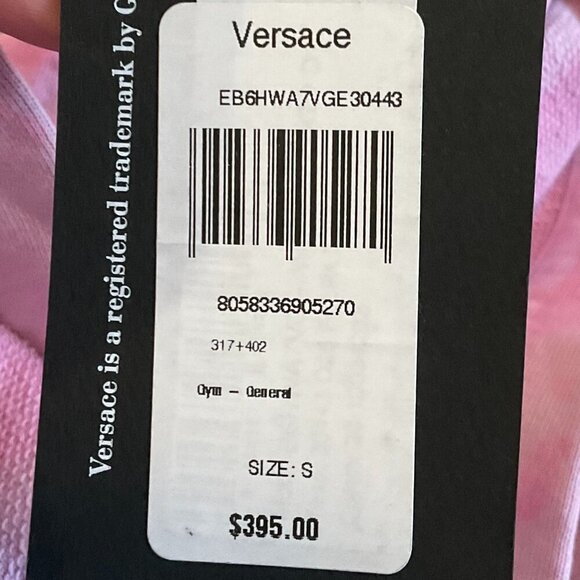 Versace Jeans Couture Pink Tie-Dye Hoodie sweater - Picture 5 of 5